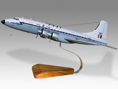 Bristol 175 Britannia RAF Desk Wood Airplane New Model Small Scale 1/130