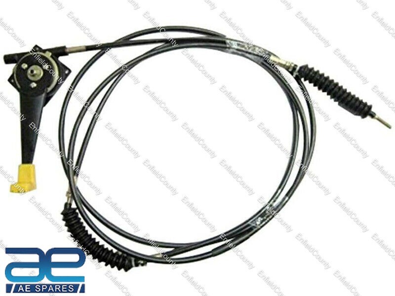 Throttle Cable Complete Assembly, Hand Lever + Cable 3DX JCB 