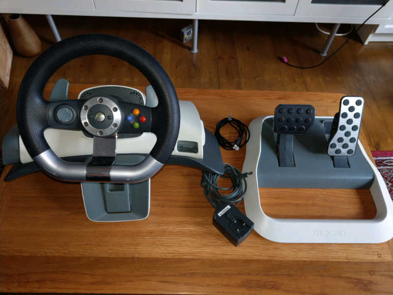 x box 360 steering wheel