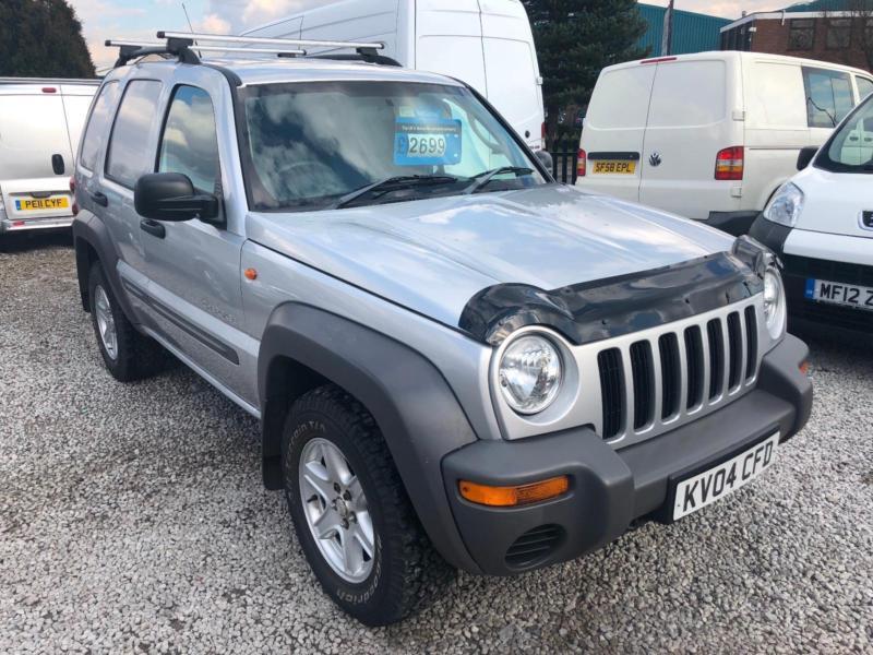 2004 JEEP CHEROKEE 2.5TD 141bhp PIONEER 4X4 SPORT VAN SIDE WINDOWS NEW