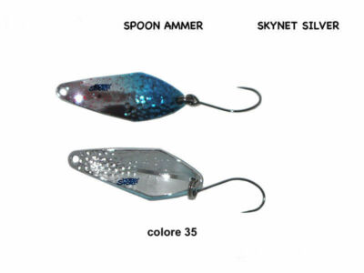 AMMER SPOON 2,5 GR COL 35 SKYNET SILVER ARHKAMM35 ONDULANTE HERAKLES AREA TROUT