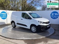 2021 Peugeot Partner BlueHDi 1000 Professional SWB A/C Euro 6 SWB Panel Van Dies