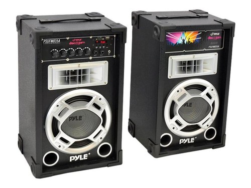 Pyle Car Vehicle Subwoofer Audio Speaker - 6.5 Cono de papel no prensado, Cesta de plástico