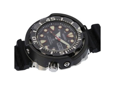 Pre-owned Seiko Men's Watch Srp655 Prospex Sea Diver 200m Black Dial Automatic 50mm
