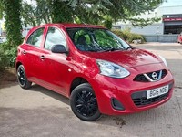 2016 Nissan Micra 1.2 Visia 5dr Hatchback Petrol Manual