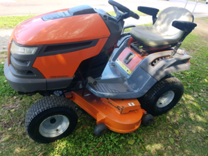 Husqvarna 48" Fabricated deck ride on mower. | Lawn Mowers | Gumtree