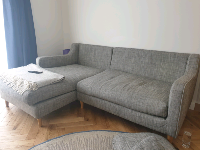 Habitat Grey corner sofa in Trinity, Edinburgh Gumtree