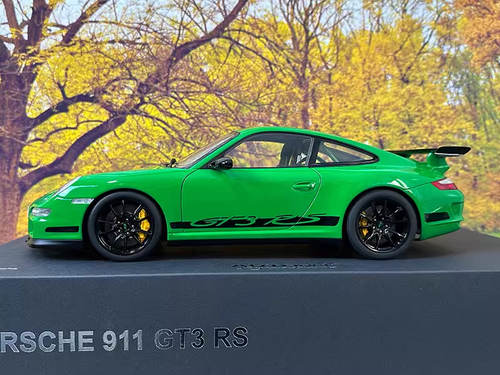 オートアート シグネチャー 1/12 ポルシェ 911 (997) GT3 RS AUTOart 1/12 Porsche 911 997 GT3 RS Super Car Diecast Model