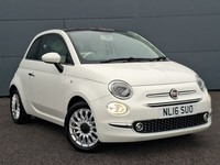 2016 Fiat 500 1.2 Lounge 3dr HATCHBACK PETROL Manual