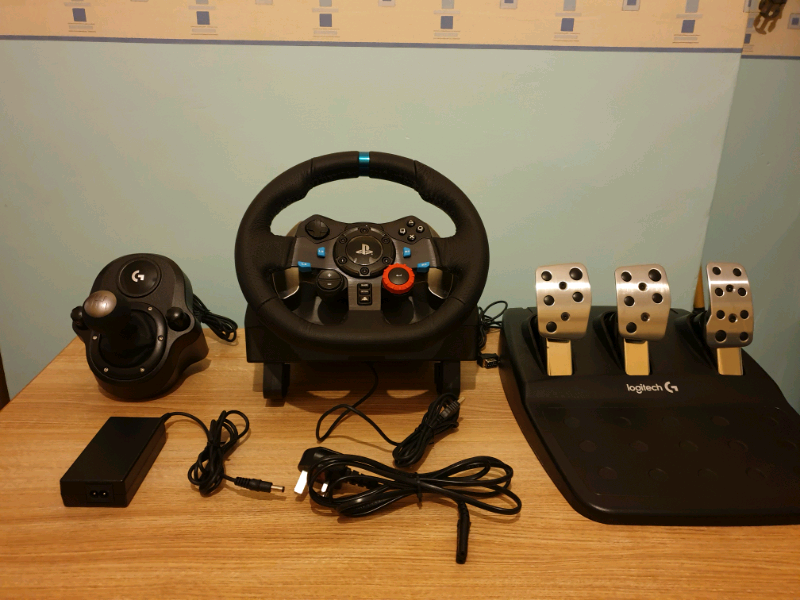 NEW Logitech G29 Driving Force Racing Wheel & Pedals Plus Gear Shifter