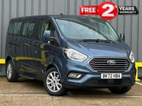 2022 Ford Tourneo Custom 2.0 320 EcoBlue MHEV Titanium Minibus Double Cab 5dr Di