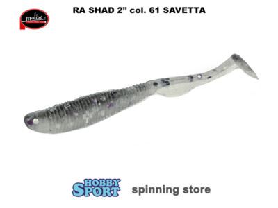 MOLIX RA SHAD 2,0" COLORE 61 SAVETTA - SPINNING  PESCA  TROTA LAGO
