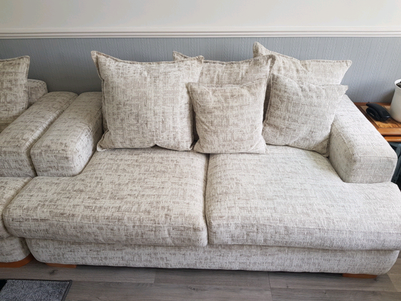 Large cream white sofa | in St Ives, Cambridgeshire | Gumtree