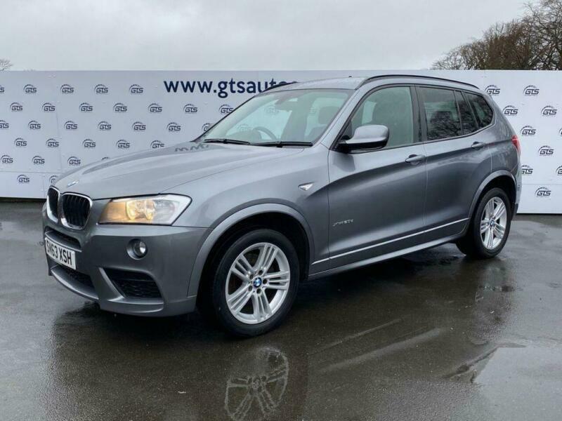 2013 63 BMW X3 2.0D XDRIVE M SPORT AUTO 184 BHP LEATHER ...