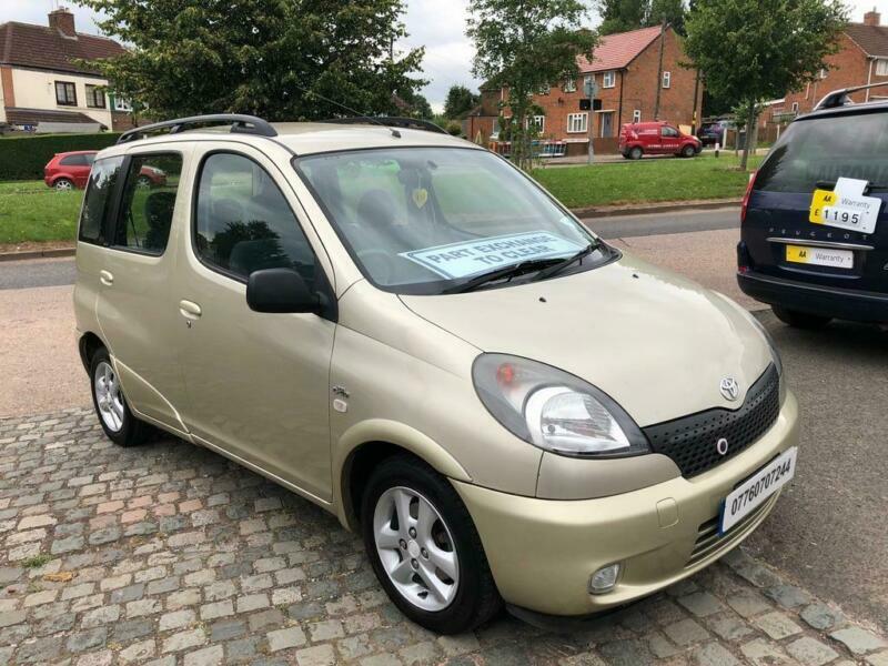 2002 TOYOTA YARIS VERSO GLS 1.4 D4D DIESEL ( CHEAP PART EXCHANGE TO
