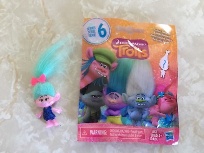 Trolls Series 6 Glitter Blind Bag SATIN TWIN GIRL FIGURE  Doll New Sealed!!