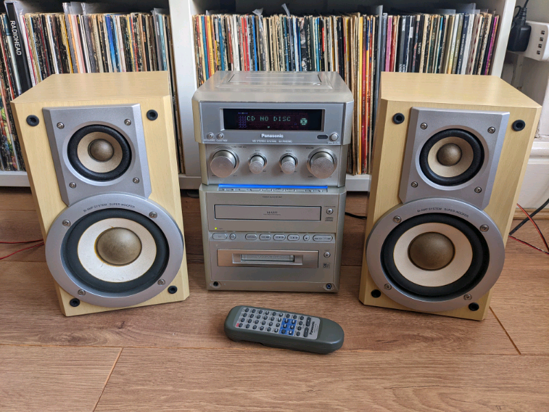 Panasonic SAPM30md CD / Minidisc / Tape Cassette player. Stereo. Hifi