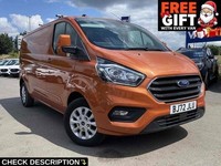 2023 Ford Transit Custom 300 EcoBlue Limited Panel Van 2.0 Manual Diesel Panel V