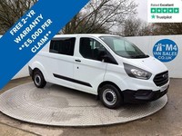 2019 Ford Transit Custom 300 EcoBlue LWB Crewcab A/C Euro 6 Combi Van Diesel Man