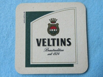 Beer Bierdeckel Coaster ~ Brewed by Brauerei C.& A. VELTINS Brewery ~ GERMANY 