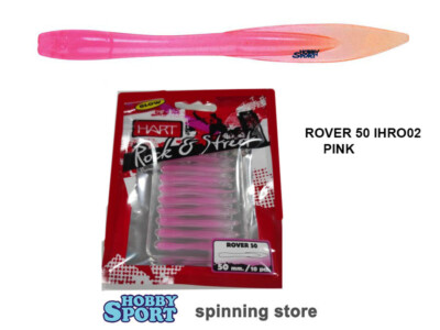 HART ROVER 50  COL 02 GLOW PINK  SILICONICO mm 50 ROCK FISHING SPINNING