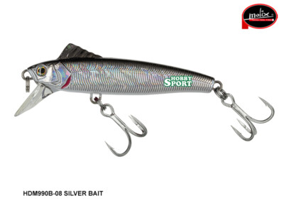 MOLIX HDM90B 44 GR COLORE 08 SILVER BAIT HEAVY DUTY MINNOW 90 BAITFISH
