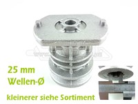 Original STIGA Messerhalter Welle Ø 25 mm innen für Castel Garden GGP Honda GCV