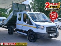 2021 Ford Transit 2.0 350 EcoBlue Leader Tipper 4dr Diesel Manual RWD L3 Euro 6 