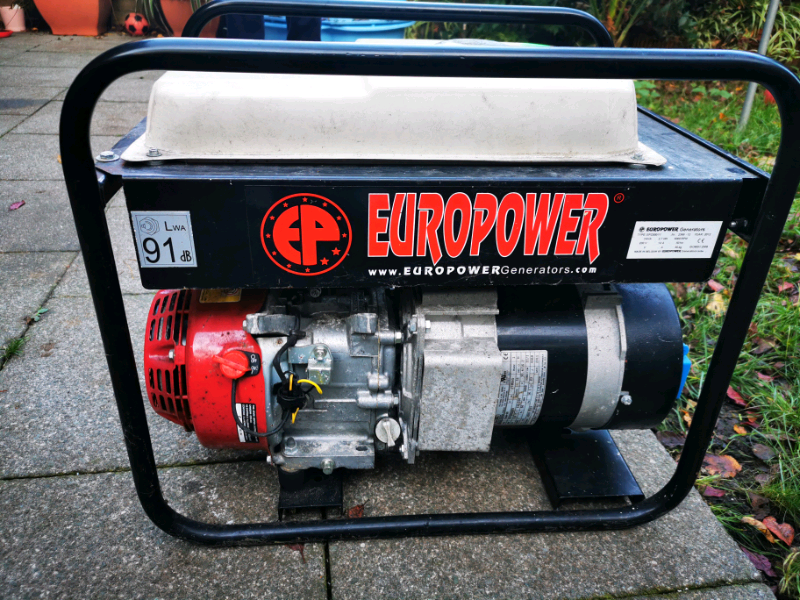 Europower petrol generator EP 3300/11 in Uxbridge, London Gumtree