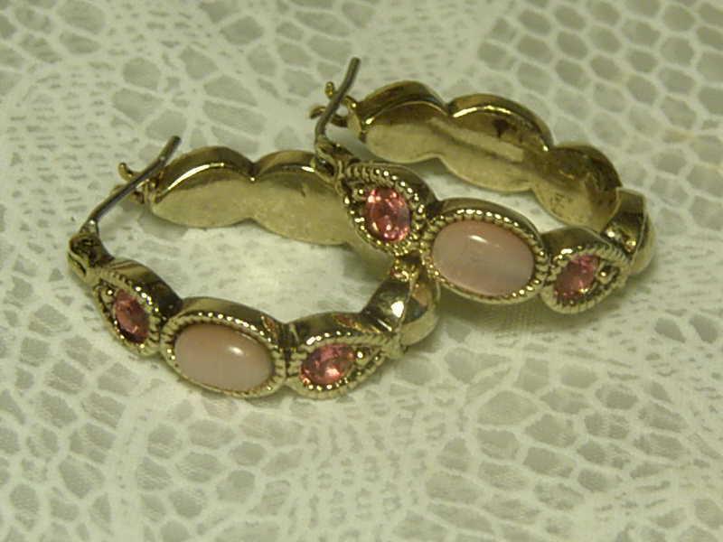 Bronze Hoop Fashion Earrings