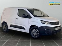 2022 Peugeot Partner M 136 Auto L1H1 SWB 50Kwh Battery Manual Panel Van Diesel M