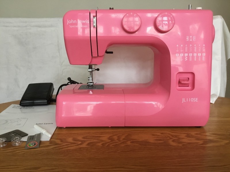 John Lewis JL110SE Special Edition Sewing Machine mint ! in