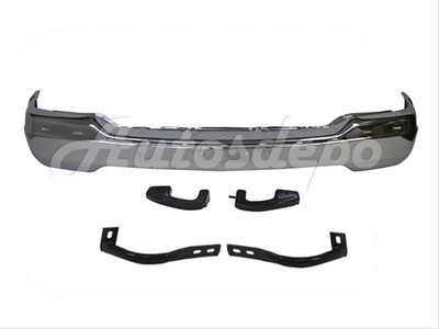 For 1999-2002 SIERRA 1500 STD/EXT GAS FRONT BUMPER CHROME BAR BRACKET OUT BRACE