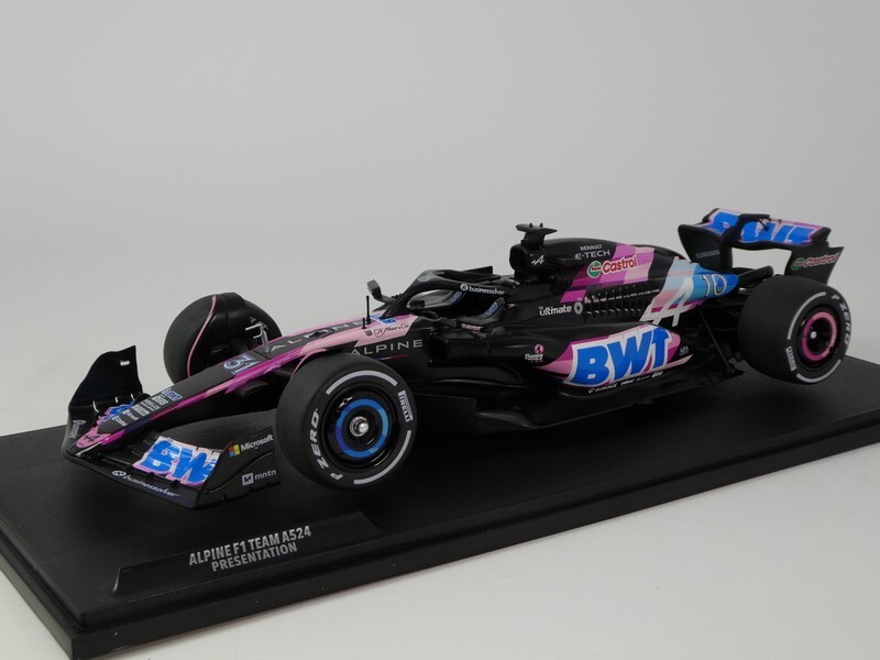 ソリド 1/18 アルピーヌF1 A524 P.ガスリー 10号車 新品未使用品 Amazon | ソリド 1/18 BWT アルピーヌ F1チーム A524 2024 F1