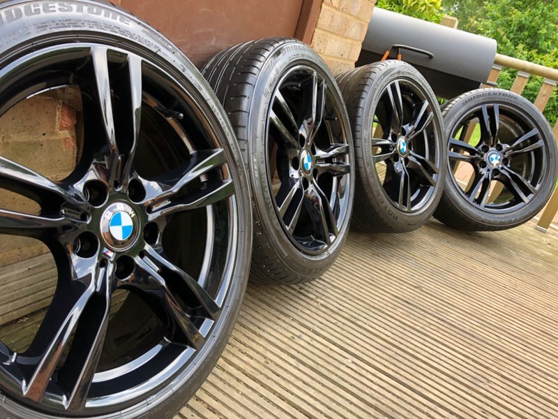 Genuine BMW 3 Series 18" 400 M Sport Alloy Wheels & Tyres F30 F31 F32