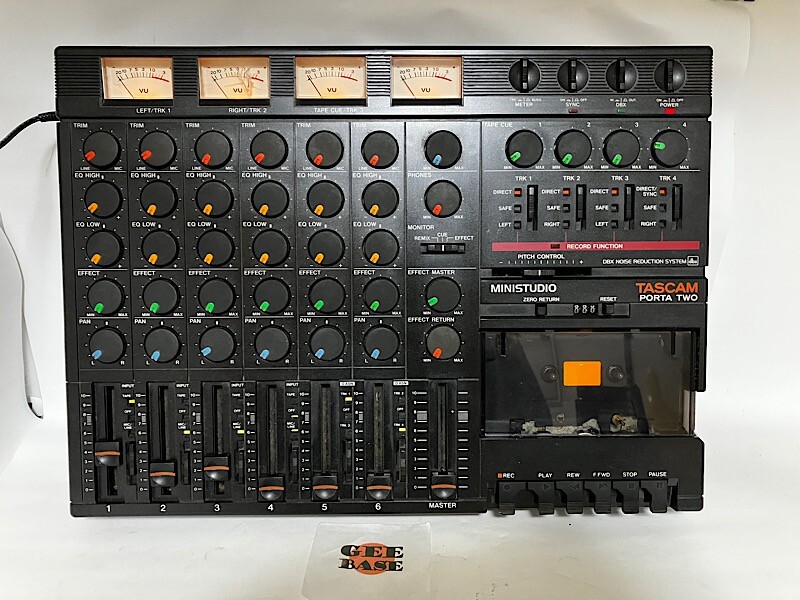Tascam Porta Two Mini Studio 4-Track Cassette Tape Recorder Tascam Porta Two Mini Studio 4-Track Cassette Tape Recorder