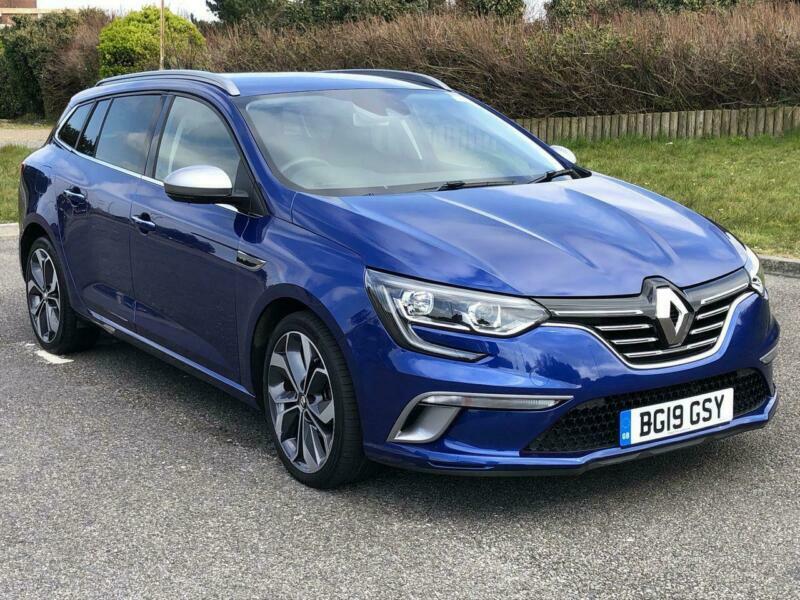 Renault megane blue