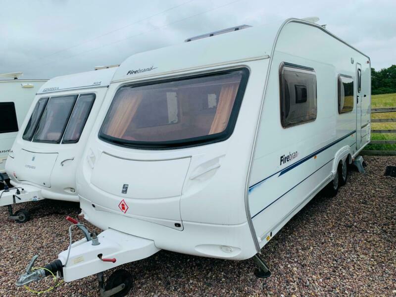 2006 SPRITE FIREBRAND 590 6 BERTH BUNK BEDS WITH AWNING in Doncaster