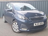 2015 Peugeot 108 1.0 Active 5dr Hatchback Petrol Manual