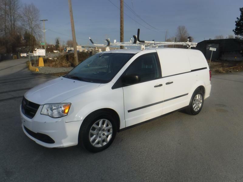 2014 RAM Cargo Van With Rear Shelving and Ladder Rack Cars & Trucks