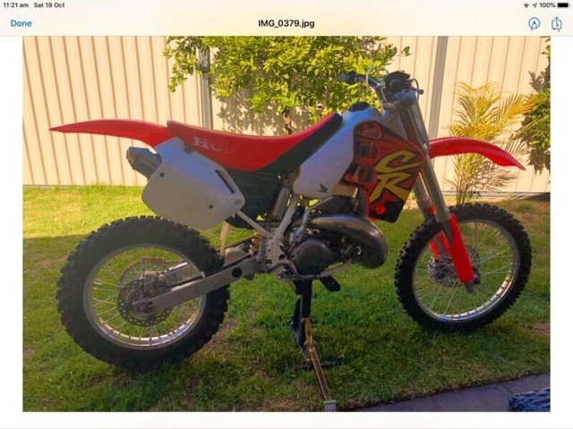 Honda cr500r характеристики