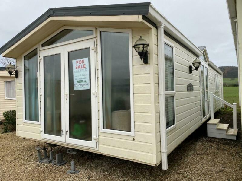 USED STATIC CARAVAN FOR SALE OFF SITE LODGE MOBILE HOME 40X13 in