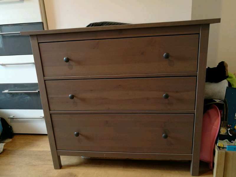 Ikea Hemnes 3 Drawer Used And Good Condition In North Finchley