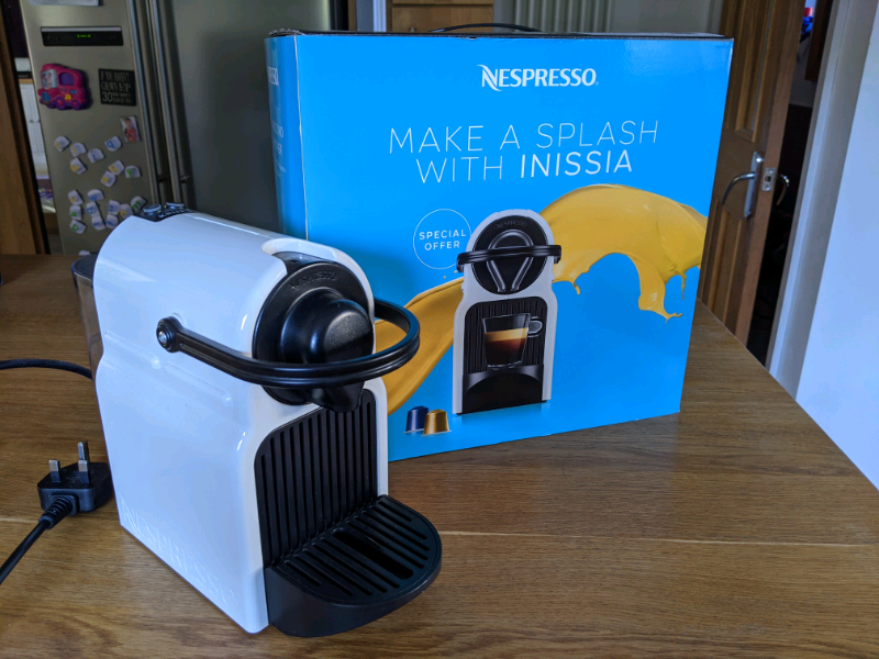 Nespresso KRUPS inissia, with Nespresso capsules stand ...