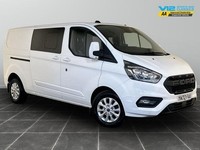2022 Ford Transit Custom 2.0 300 EcoBlue Limited Crew Van Auto L2 H1 Euro 6 5dr 