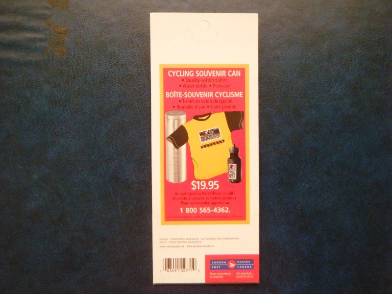 Canada#1998a BK275 MNH Booklet 'Cyclists' Lot#S7