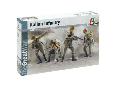 ITALERI 1/35 FANTERIA ITALIANA 1915 SCATOLA DI MONTAGGIO