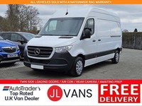 2020 Mercedes-Benz Sprinter 314 CDI L2 H2 Euro 6 143ps AC 2020 Panel Van Diesel 
