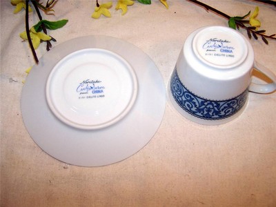 Vintage Noritake CIELITO LINDO 2151 Cup and Saucer MINT