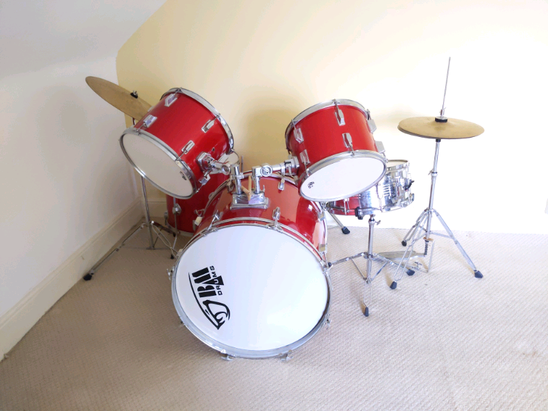 Red Drum kit in Southside, Glasgow Gumtree